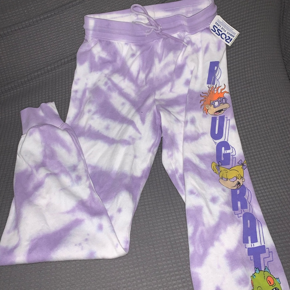 Rugrat tie dye sweatpants